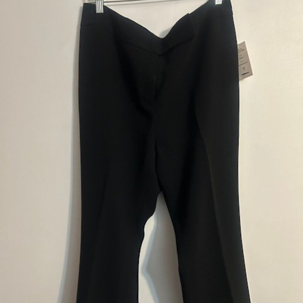Tahari ASL Black lined trouser, size 18